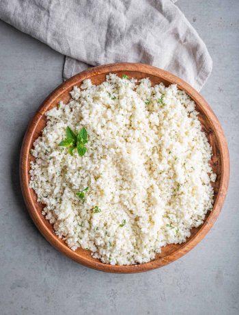 Rezept für Cauliflower Rice