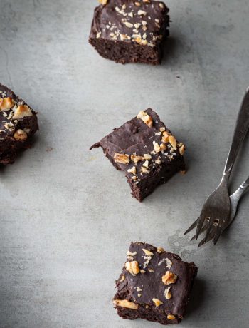 Rezept für gesunde Brownies – vegan und glutenfrei